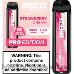 aardbeiencreme 0N2T13 - Breeze vape review Breeze Pro 2000 trekjes