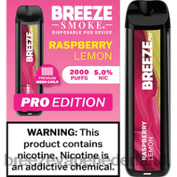 frambozen citroen 0N2T16 - Breeze vape liquid Breeze Pro 2000 trekjes