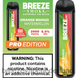 oranje mango-watermeloen