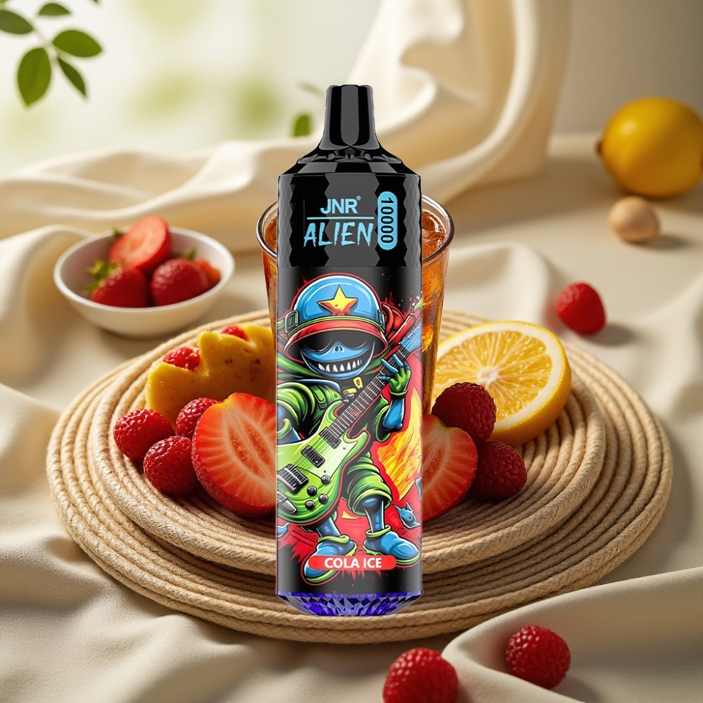 JNR Alien 10000 Puffs Cola IJs Met 850mAh Batterij en RGB-LED