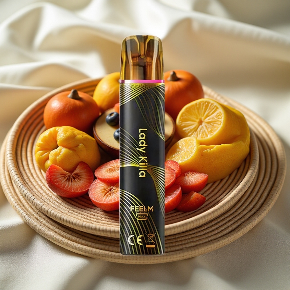JNR Black&Golden 800 Puffs Lady Killa Disposable Vape 550mAh 2ml TPD