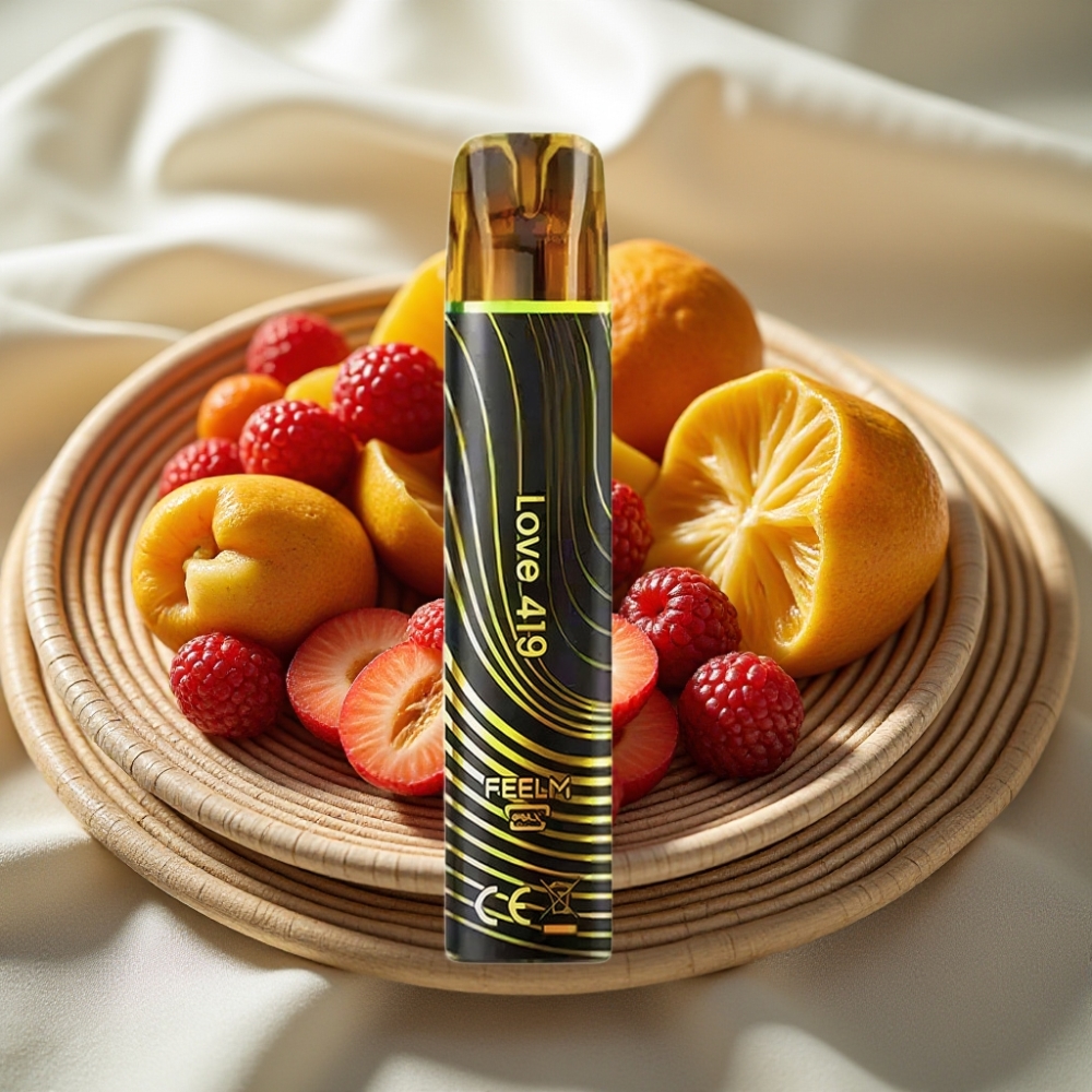 JNR Black&Golden 800 Puffs Love 419 Disposable Vape 550mAh 2ml TPD