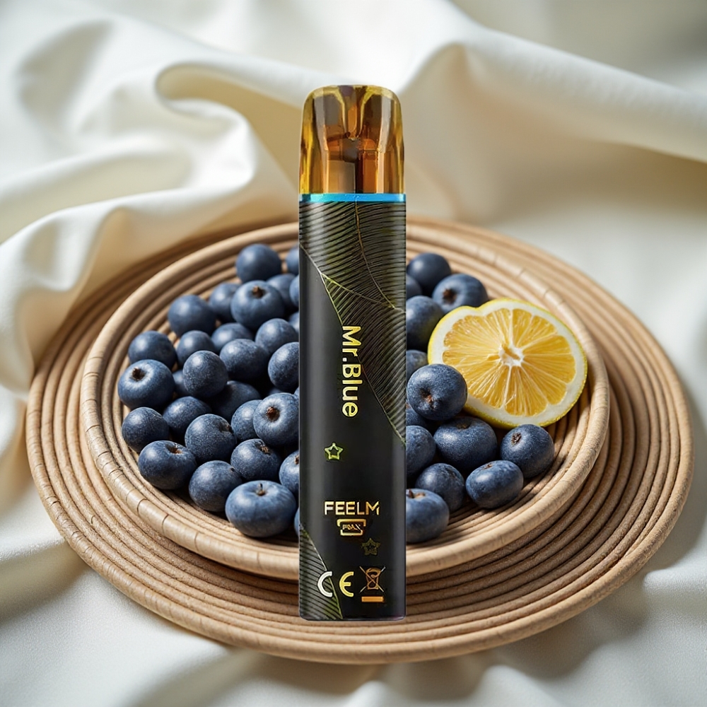 JNR Black&Golden 800 Puffs Mr Blauw Disposable Vape 550mAh 2ml TPD