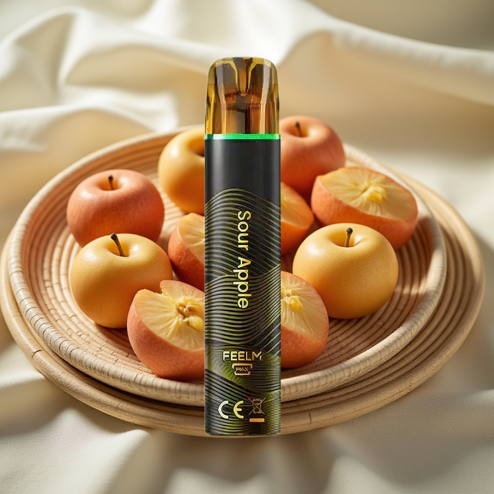 JNR Black&Golden 800 Puffs Zure Appel Disposable Vape 550mAh 2ml TPD