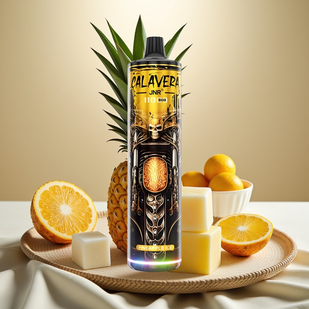 JNR Calavera 11000 Puffs Ananas IJs Type-C Opladen 850mAh 21ml