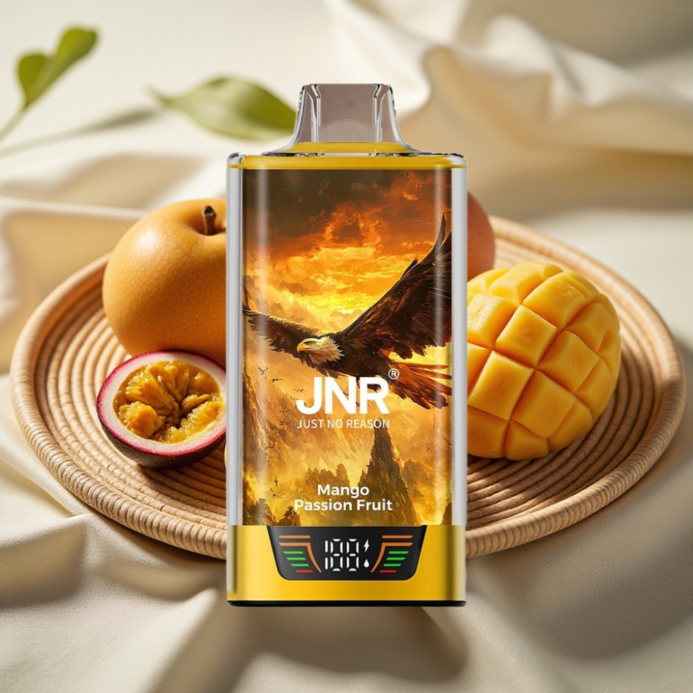 JNR Falcon Pro 28000 30ml Mango Passievrucht Dual Mesh USB-C