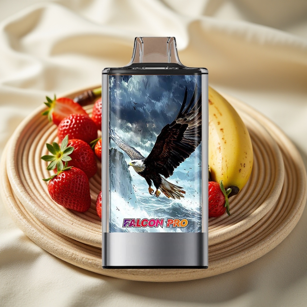 JNR Falcon Pro 28000 Aardbei Banaan Disposable Vape met 30ml & USB-C