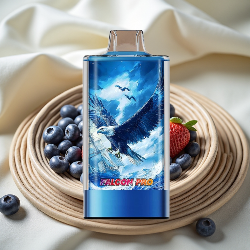 JNR Falcon Pro 28000 Blauwe Bes IJs 30ml 950mAh Dual Mesh USB-C MTL