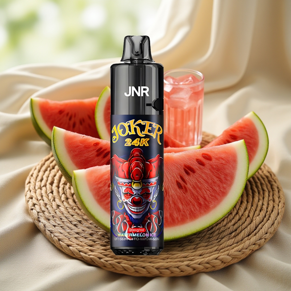JNR Joker 24K Puffs Watermeloen IJs 2+10ml Navulbaar 800mAh Type-C