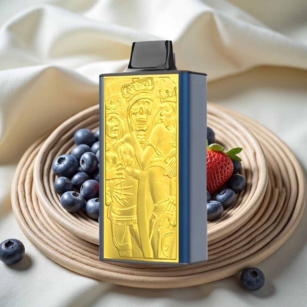 JNR Mega Box 25000 Puffs Blauwe Bes IJs Disposable Vape met Dual Mesh Coil & Type-C Opladen