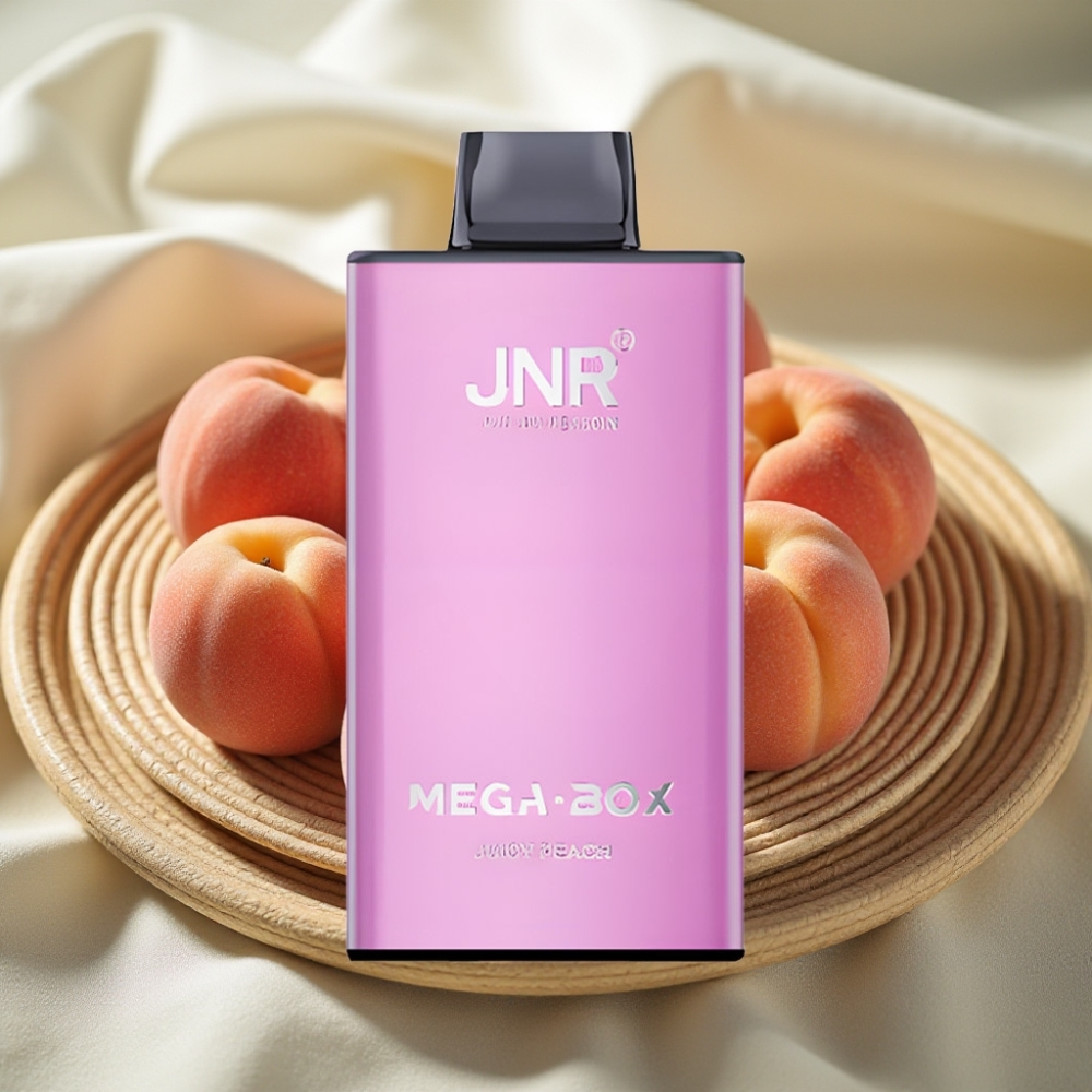 JNR Mega Box 25000 Puffs Wegwerp Vape Sappige Perzik met Dual Mesh Coil & 850mAh