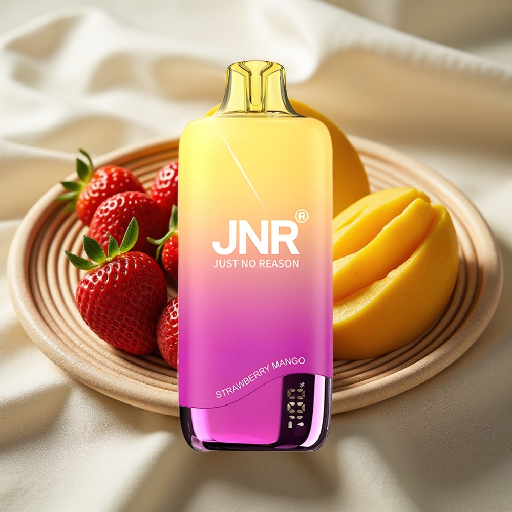 JNR Rainbow 10500 Puffs Aardbei Mango Disposable Vape met 600mAh & 18ml Tank