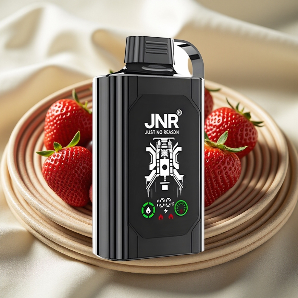 JNR Shisha Hookah Box 20500 Puffs Aardbei Druif Dual Mesh Coil Type-C 25ml