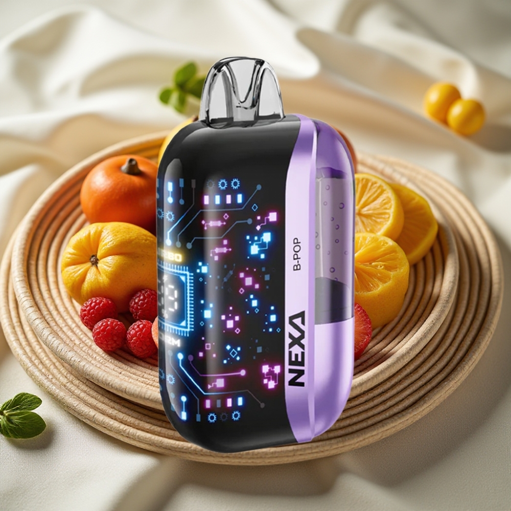 NEXA Ultra 50K Wegwerp Vape B-Pop 20ml 5% Nicotine 0.9ohm Dual Mesh