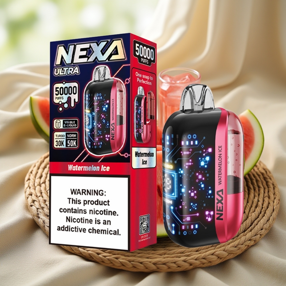 NEXA Ultra 50K Wegwerp Vape Watermeloen IJs 20ml 5% Nicotine Type-C